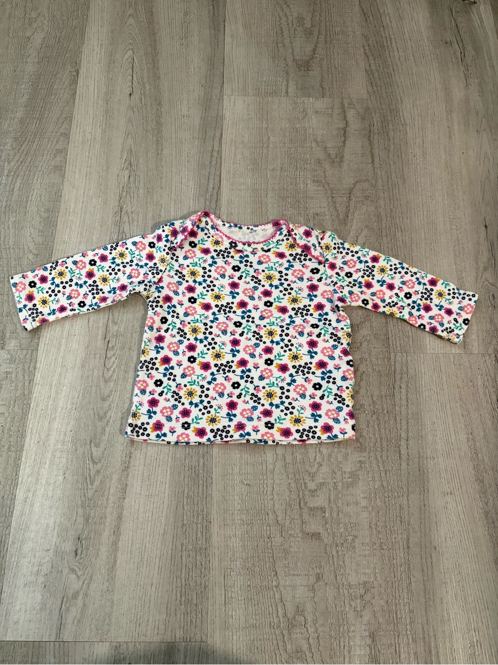 Floral Carters Child of Mine Long Sleeve Shirt